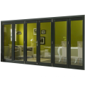 Heavy duty concertina folding door